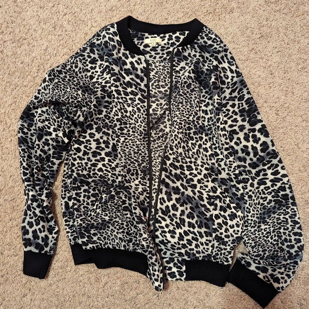 Leopard Print Jacket
